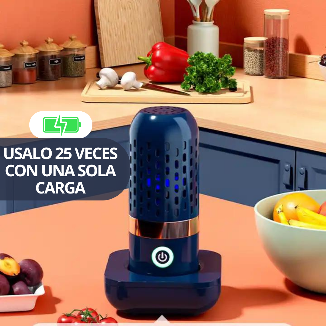 "Purificador de Alimentos con tecnología de iones de hidroxilo"